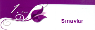 sinavlar