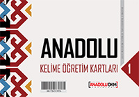 Cover of Anadolu Kelime Öğretim Kartları 1-2